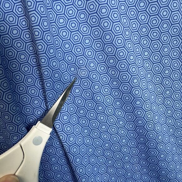 Turtleson Men's XXL Performance Polo Golf Athletic Shirt Blue Tortoise Shell‎ - Picture 3 of 14